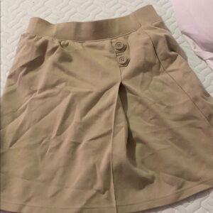 Cat & Jack Tan Skort Comfortable Lightweight Design